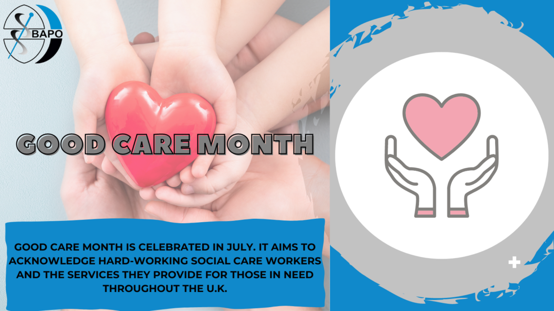 Good Care Month – July
