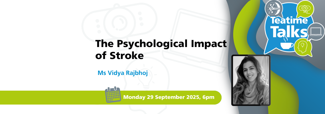 BAPO Teatime talk – The Psychological Impact of Stroke