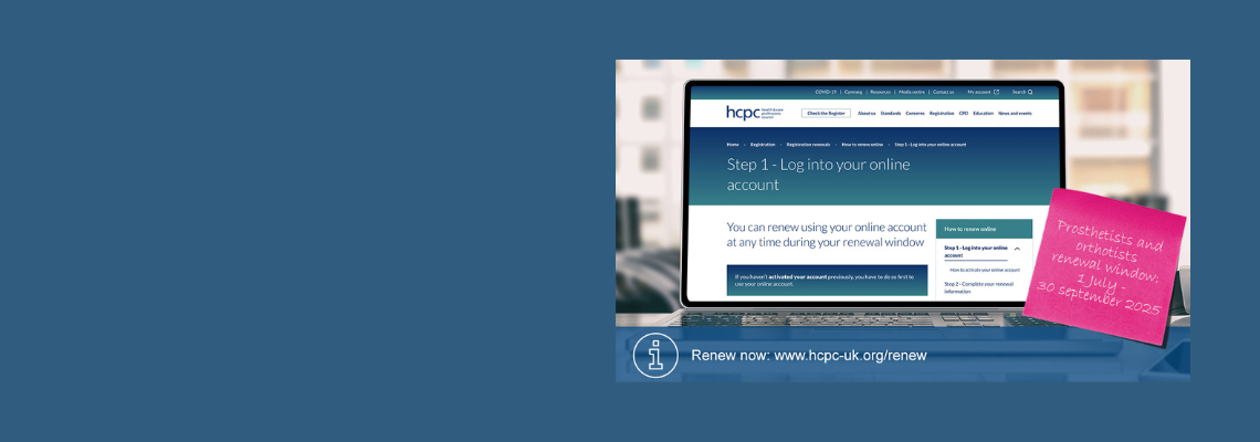 It’s nearly time to renew your HCPC registration