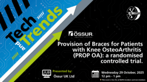 BAPO Teach and Trend Webinar - Provision of Braces for Patients with Knee OsteoArthritis (PROP OA): a randomised controlled trial. @ Teams