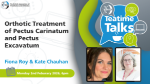 BAPO Teatime Talk - Orthotic treatment of Pectus Carinatum and Pectus Excavatum @ Teams