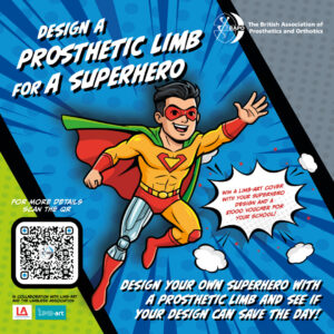 Design a prosthetic limb for a superhero Competition @ Online