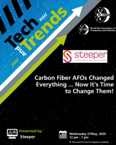 BAPO Tech and Trends - Steeper - Carbon Fiber AFOs Changed Everything ... Now It's Time to Change Them! @ Teams