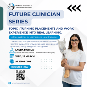 BAPO Future Clinician Series - Turning Placements and Work Experience into Real Learning @ Teams