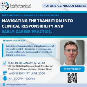 BAPO Future Clinician Series – Navigating the transition into clinical responsibility and  early-career practice. @ Teams