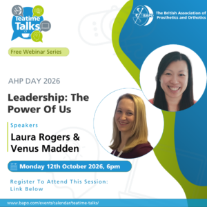 BAPO Teatime Talk – AHP DAY 2026: Leadership, The Power Of Us. @ Teams