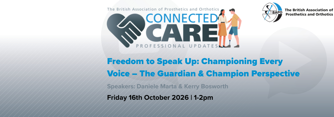 BAPO Connected Care Webinar – Freedom to Speak Up: Championing Every Voice – The Guardian & Champion Perspective